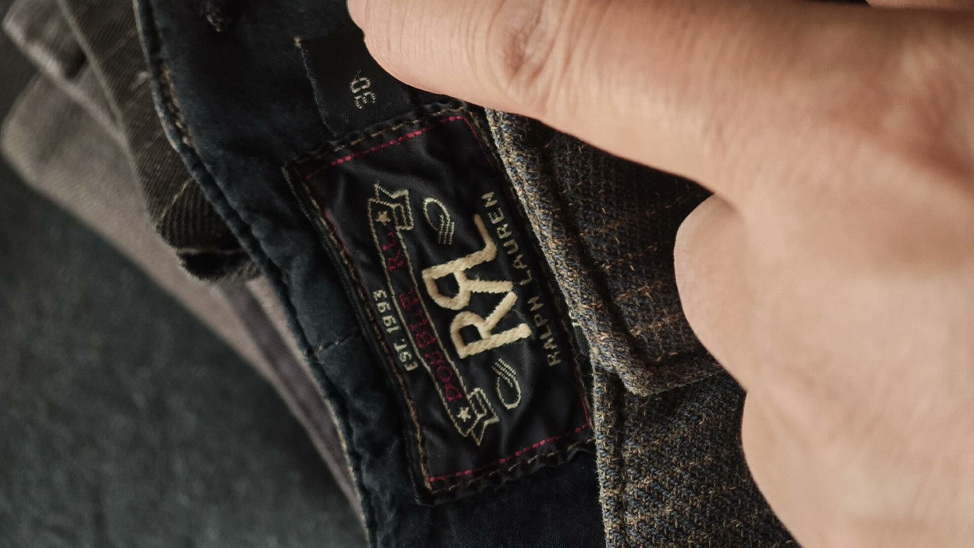 RRL Ralph Lauren RRL Plaid Discontinued Old Pants Size US 30 / EU 46 - 9 Thumbnail