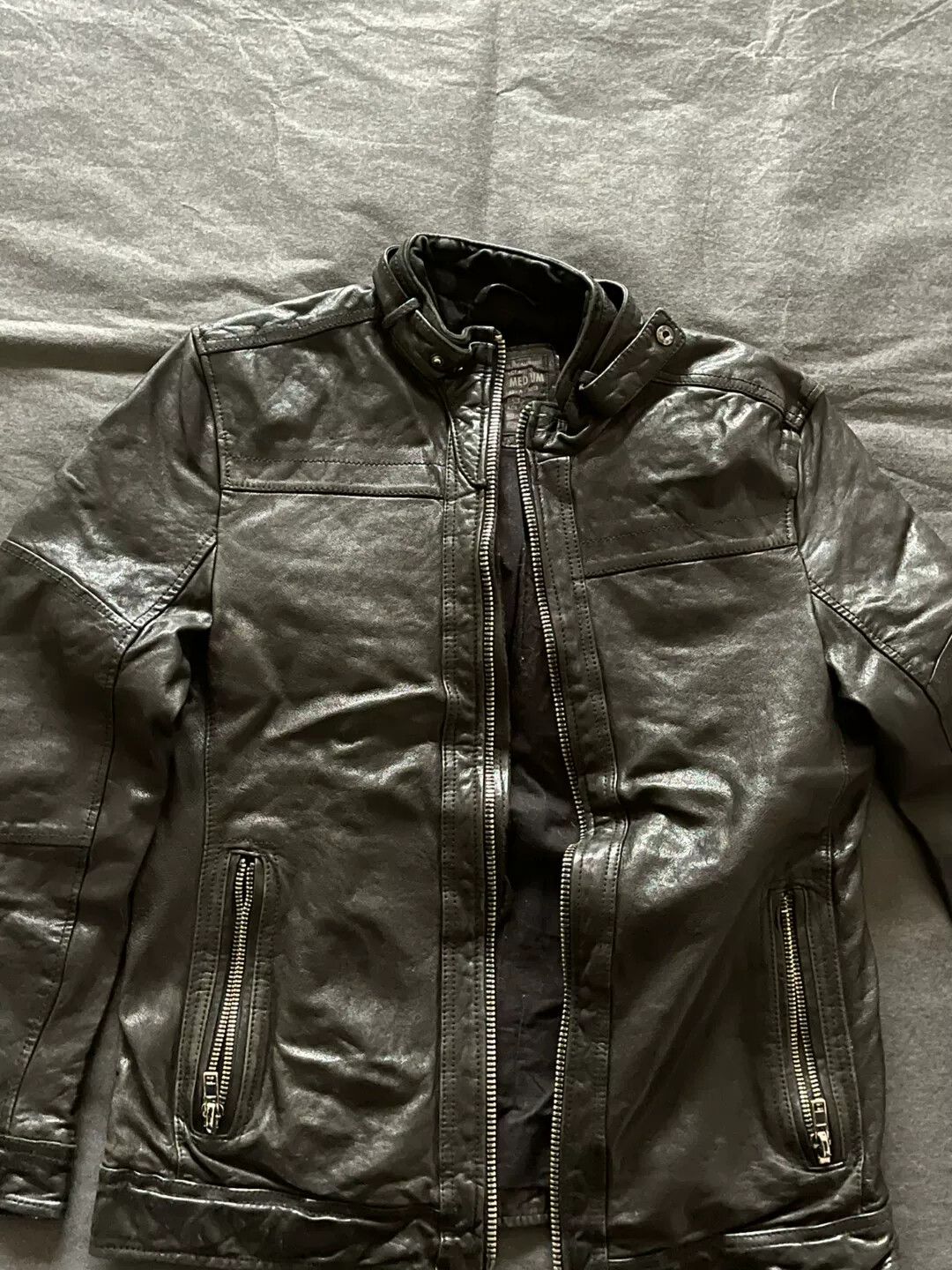 Allsaints All Saints Vintage Discontinued Leather Jacket Size US M / EU 48-50 / 2 - 3 Thumbnail