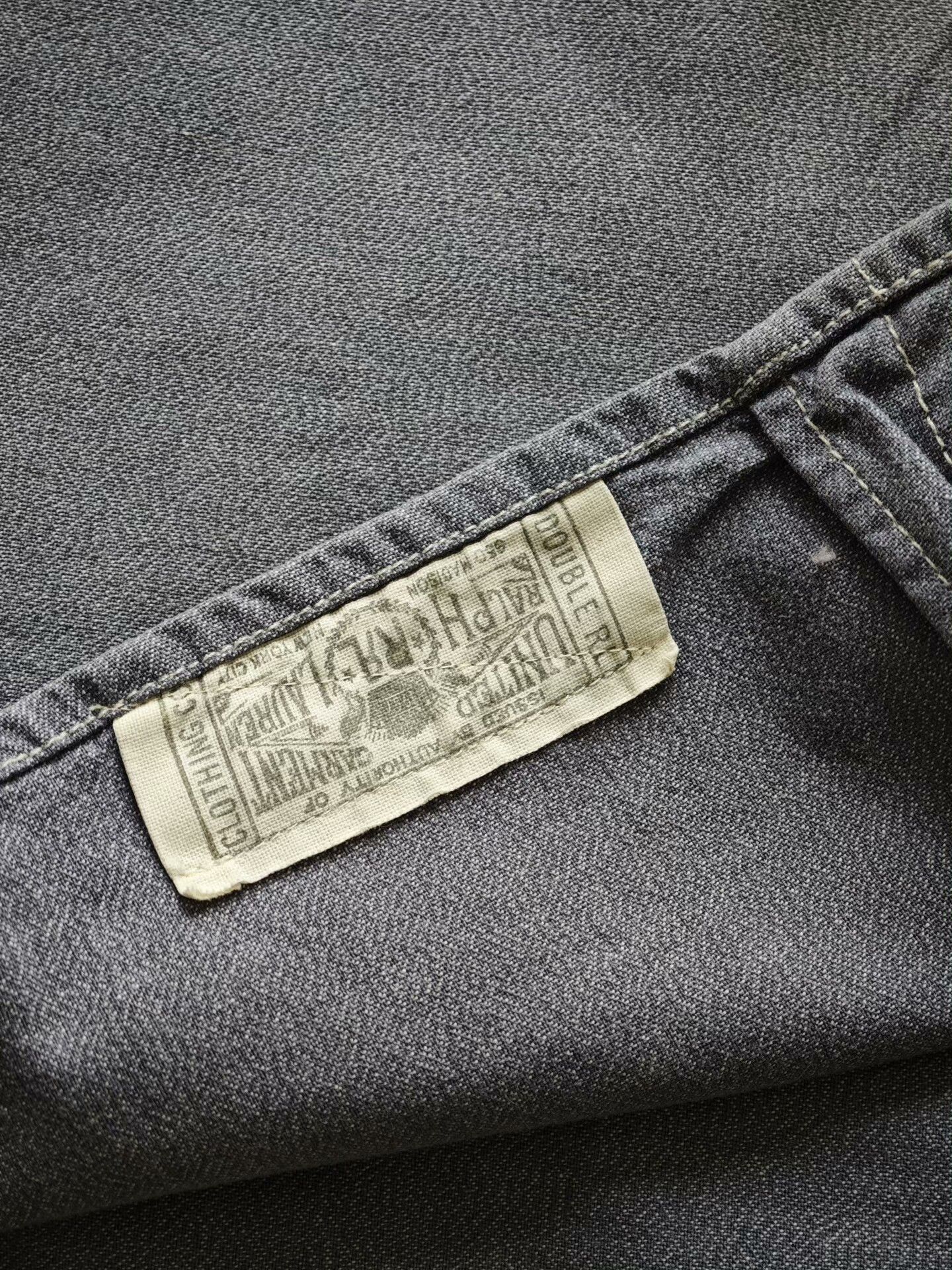 RRL Ralph Lauren RRL Double RL Gray Work Shirt Size US S / EU 44-46 / 1 - 6 Thumbnail