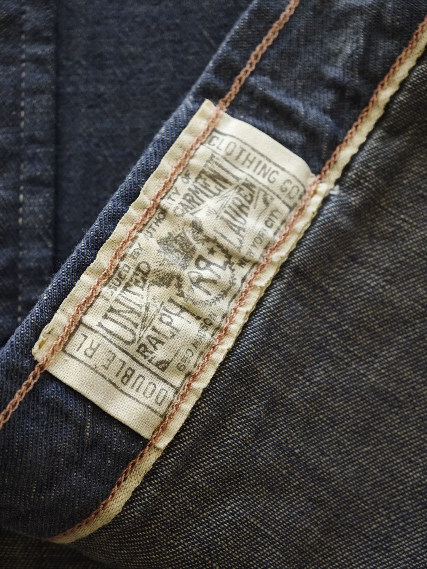 RRL Ralph Lauren RRL Ralph Lauren Vintage Denim Shirt Size US S / EU 44-46 / 1 - 4 Thumbnail