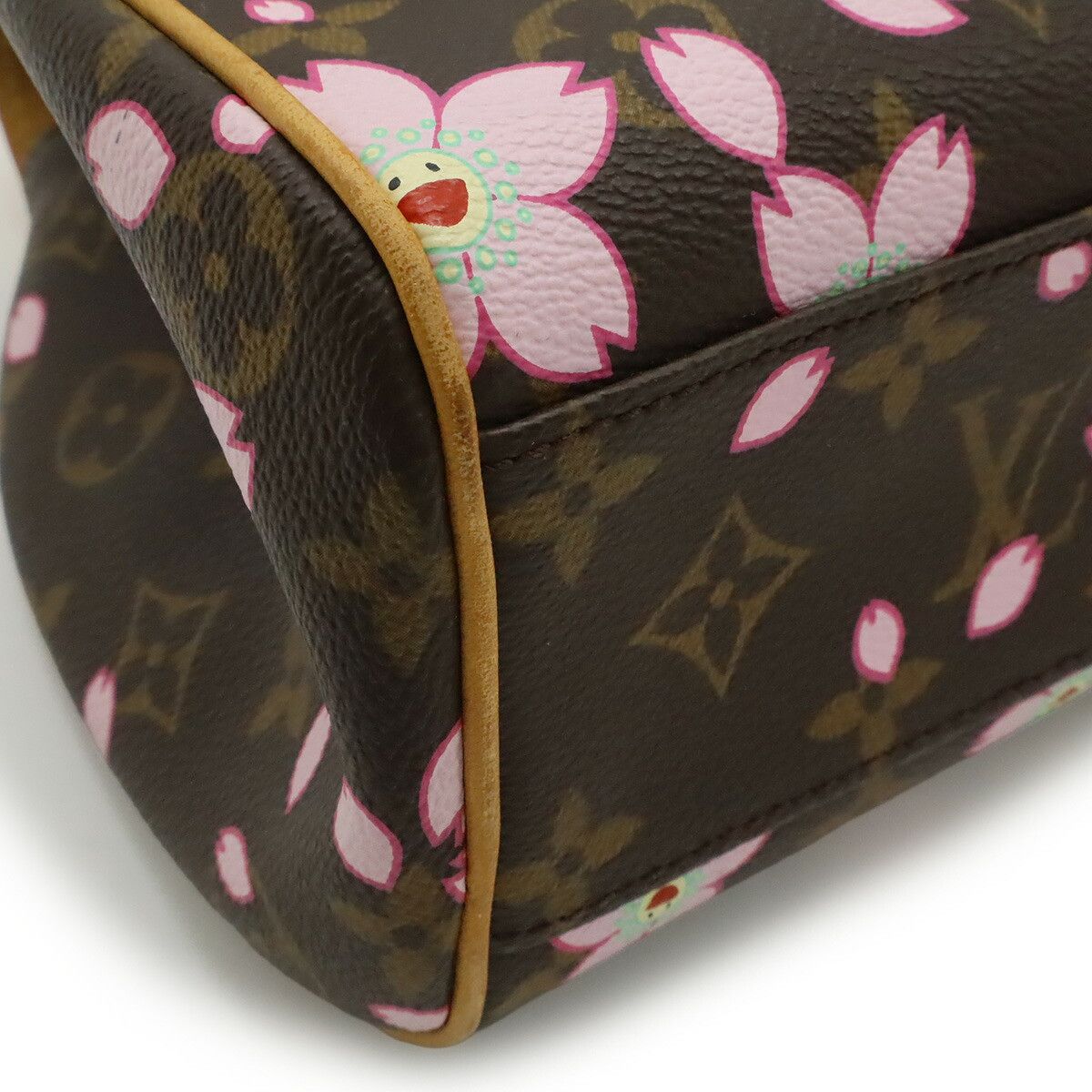 Louis Vuitton Louis Vuitton Louis Vuitton Cherry Blossom Sac Retro PM Monogram Handbag Textile Handbag M92012 DUTY FREE for USA Size ONE SIZE - 3 Thumbnail