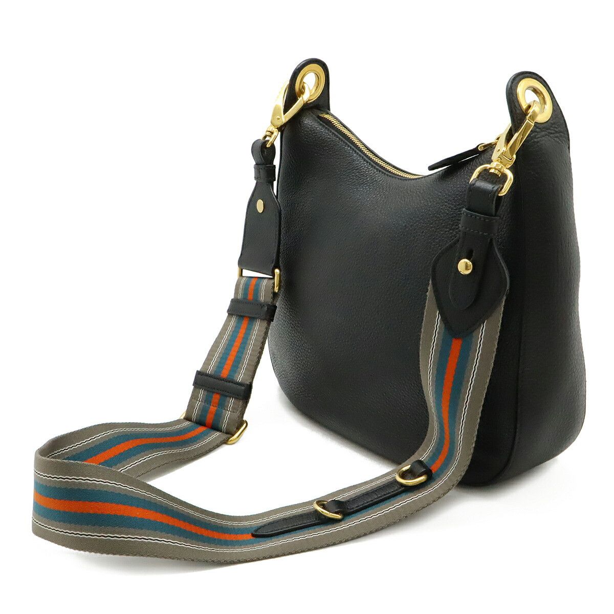 Prada Prada Prada Vitello Phoenix Leather Shoulder Bag Leather Shoulder Bag 1BC166 DUTY FREE for USA Size ONE SIZE - 2 Thumbnail