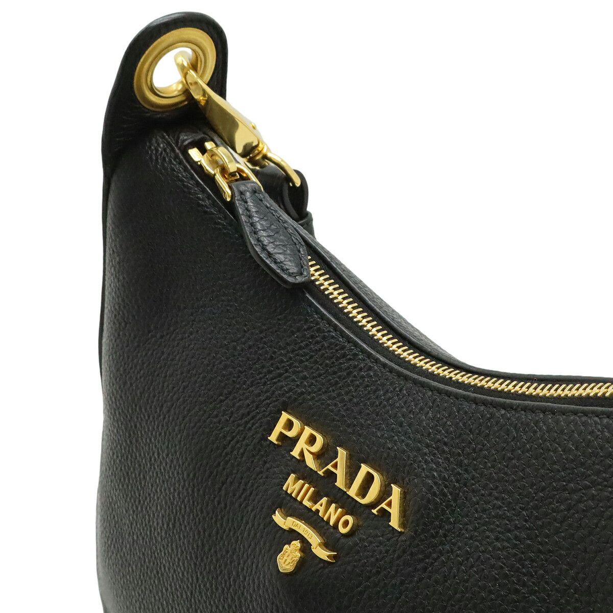 Prada Prada Prada Vitello Phoenix Leather Shoulder Bag Leather Shoulder Bag 1BC166 DUTY FREE for USA Size ONE SIZE - 6 Thumbnail