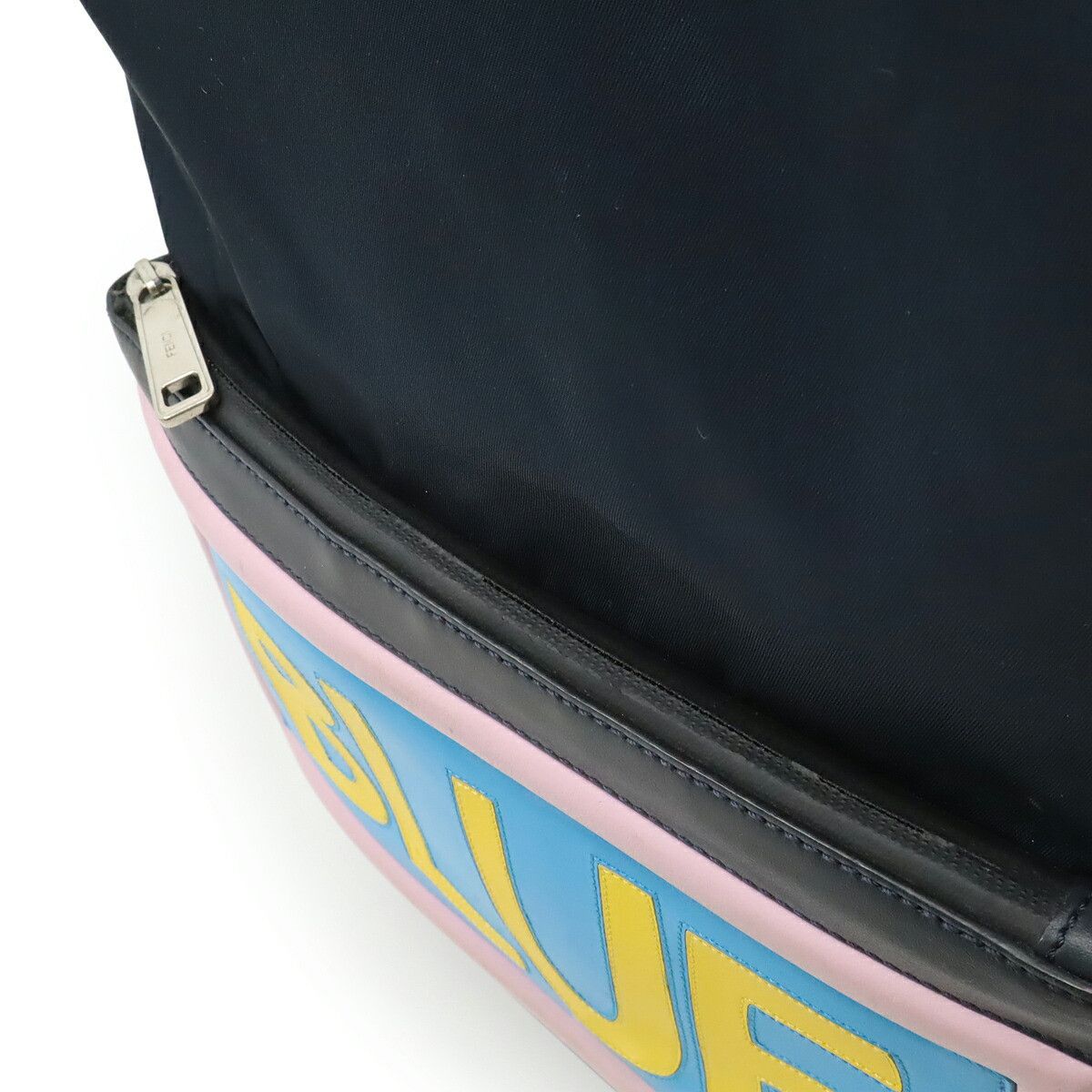 Fendi Fendi Fendi Logo Nylon Leather Backpack Textile Backpack 7VZ035 DUTY FREE for USA Size ONE SIZE - 9 Thumbnail
