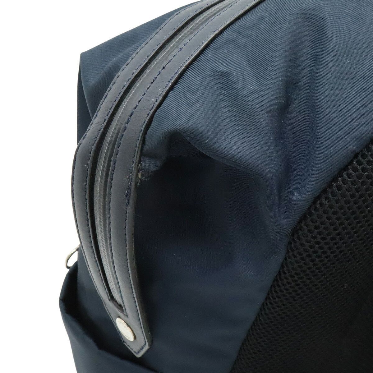 Fendi Fendi Fendi Logo Nylon Leather Backpack Textile Backpack 7VZ035 DUTY FREE for USA Size ONE SIZE - 8 Thumbnail