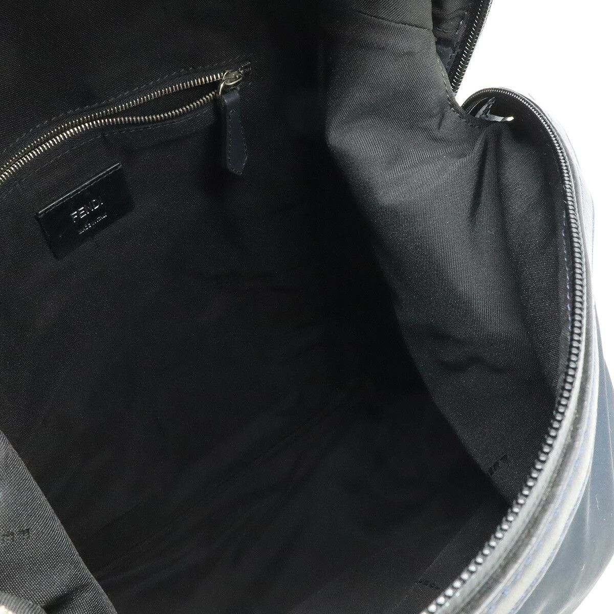 Fendi Fendi Fendi Logo Nylon Leather Backpack Textile Backpack 7VZ035 DUTY FREE for USA Size ONE SIZE - 7 Thumbnail