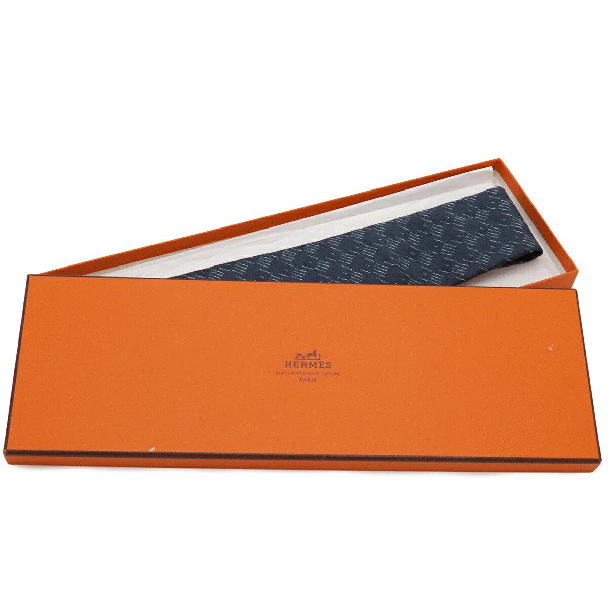 Hermes Hermes Hermès Silk Tie Textile Necktie DUTY FREE for USA Size ONE SIZE - 6 Thumbnail