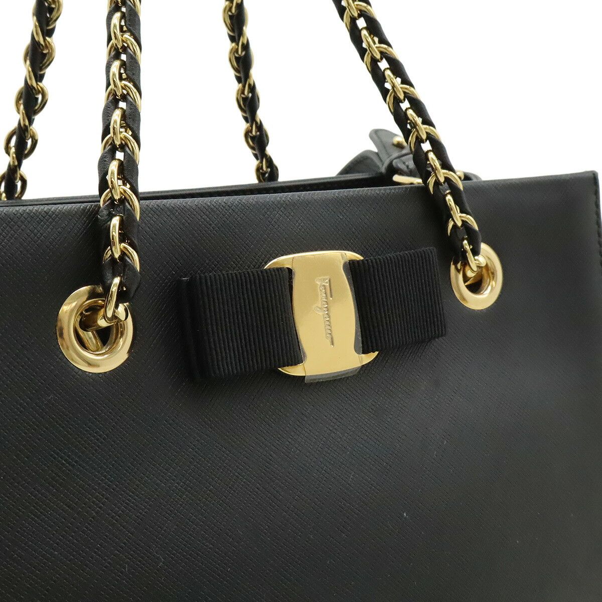 Salvatore Ferragamo Salvatore Ferragamo Salvatore Ferragamo Vara Leather 2way Shoulder Bag Leather Shoulder Bag AU-21/E998 DUTY FREE for USA Size ONE SIZE - 8 Thumbnail