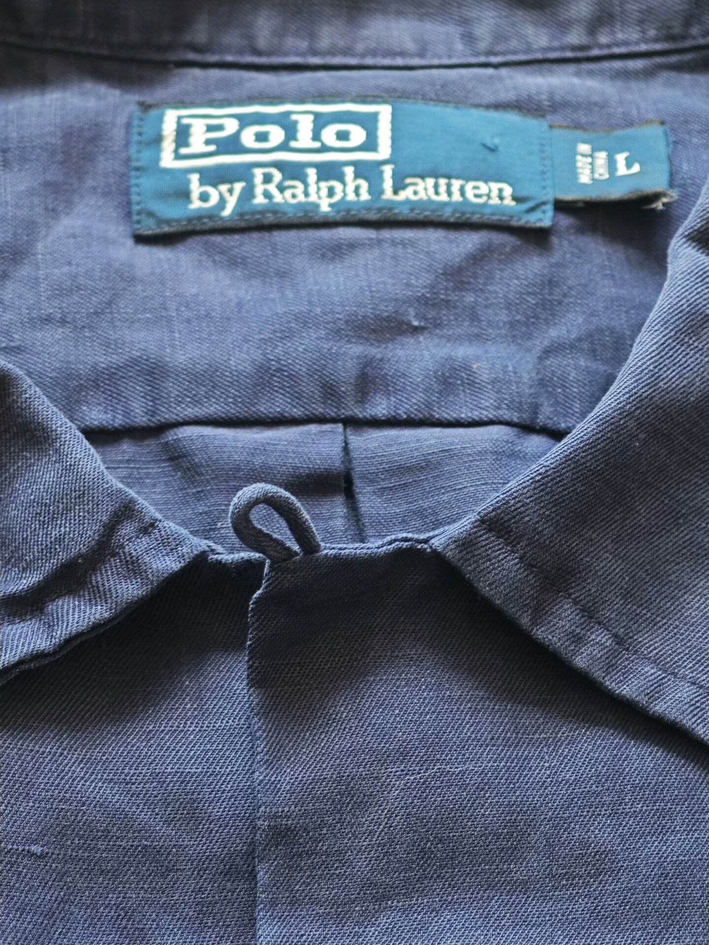 Polo Ralph Lauren 90s Vintage Polo RL Cuban Collar Shirt Size US L / EU 52-54 / 3 - 7 Thumbnail
