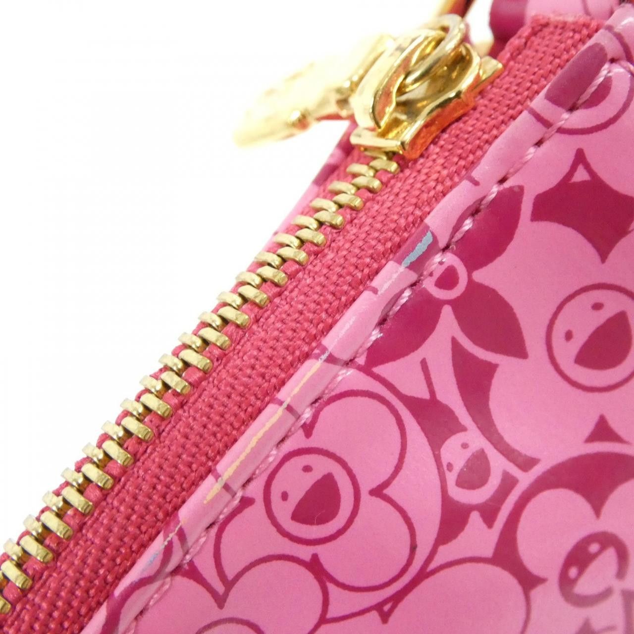 Louis Vuitton Louis Vuitton Louis Vuitton Cosmic Blossom Pochette PVC Accessory Pouch Textile Vanity Bag M93166 DUTY FREE for USA Size ONE SIZE - 6 Thumbnail