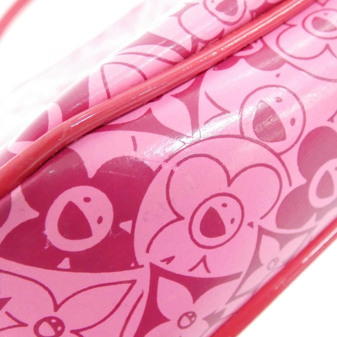 Louis Vuitton Louis Vuitton Louis Vuitton Cosmic Blossom Pochette PVC Accessory Pouch Textile Vanity Bag M93166 DUTY FREE for USA Size ONE SIZE - 4 Thumbnail