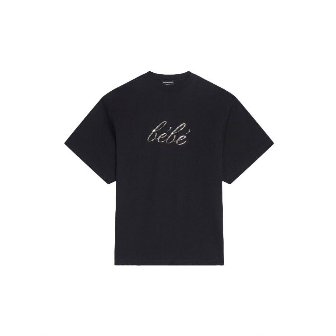 Balenciaga Balenciaga SS22 Bebe Sequin Short-Sleeve Tee Size XS / US 0-2 / IT 36-38 - 6 Thumbnail
