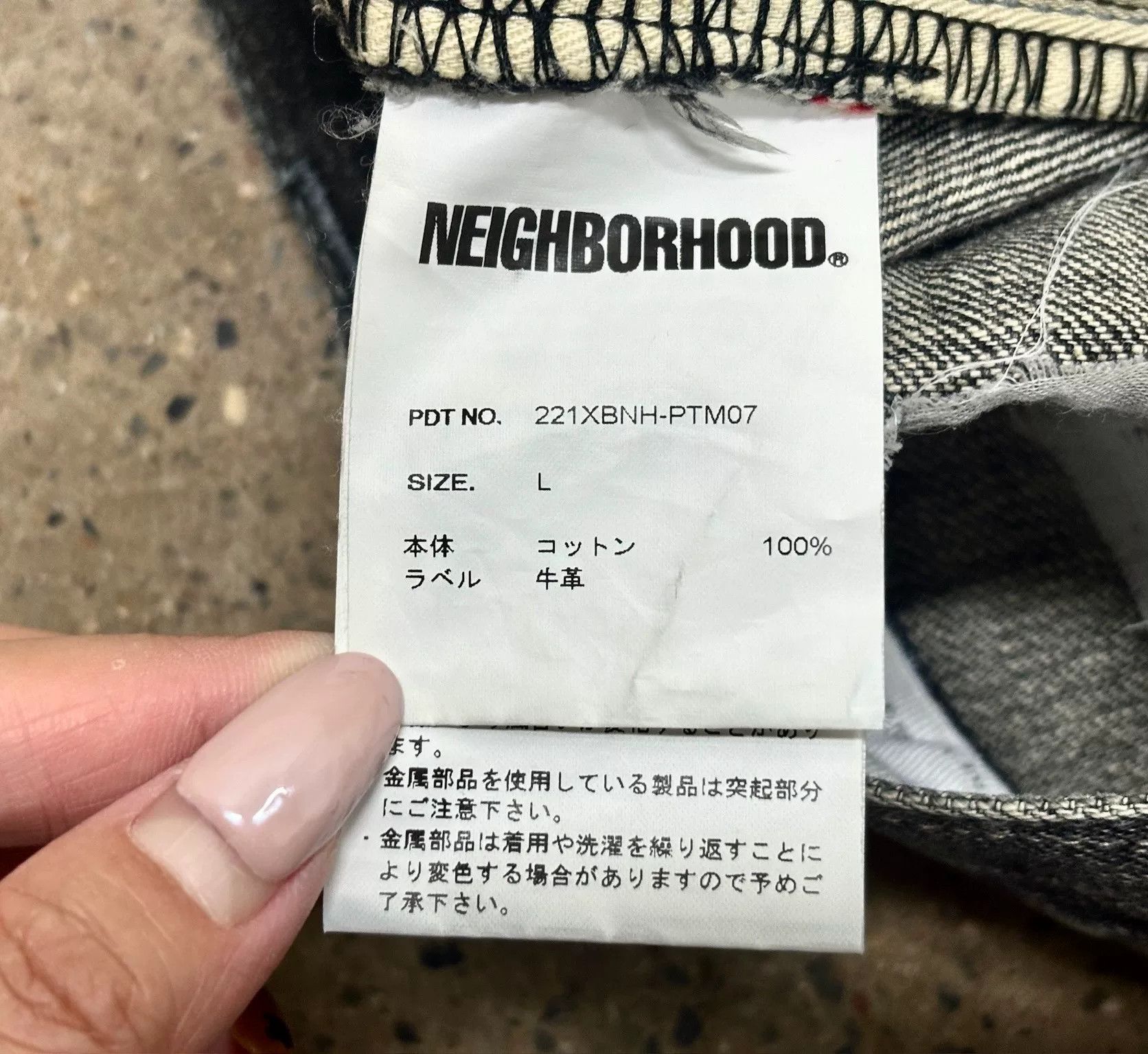 Neighborhood Neighborhood DP-Basic Claw Marks Jeans Size US 30 / EU 46 - 9 Thumbnail