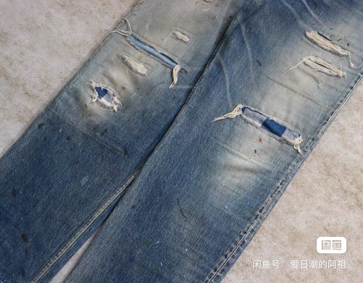 Visvim Visvim 19ss Hakama Crash Jeans Size US 26 / EU 42 - 5 Thumbnail