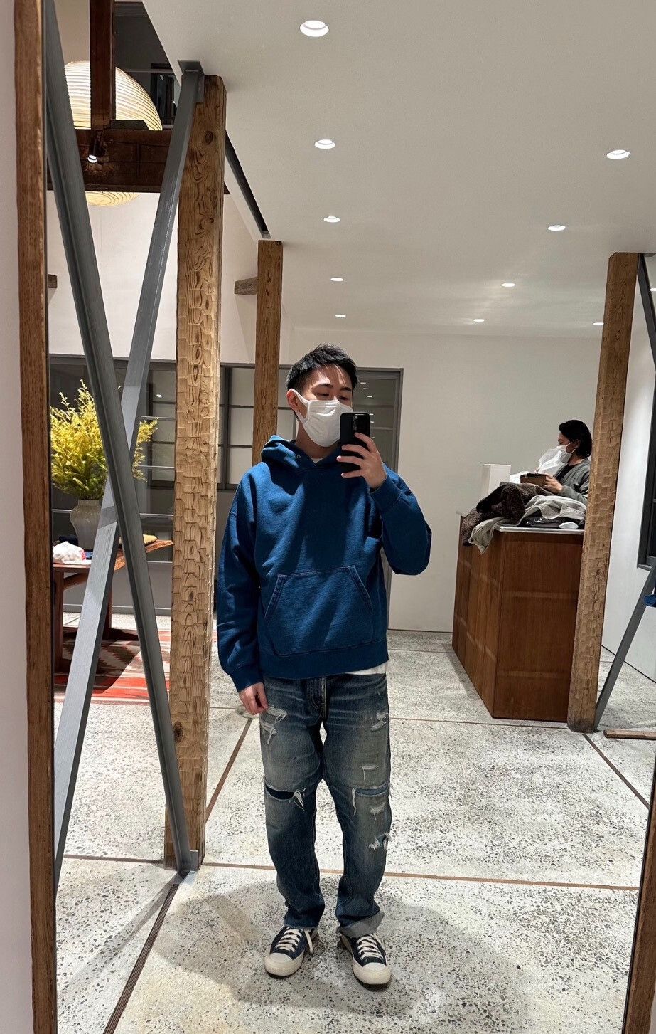 Visvim Visvim 18aw ICT Jumbo Hoodie Indigo Size US M / EU 48-50 / 2 - 4 Thumbnail