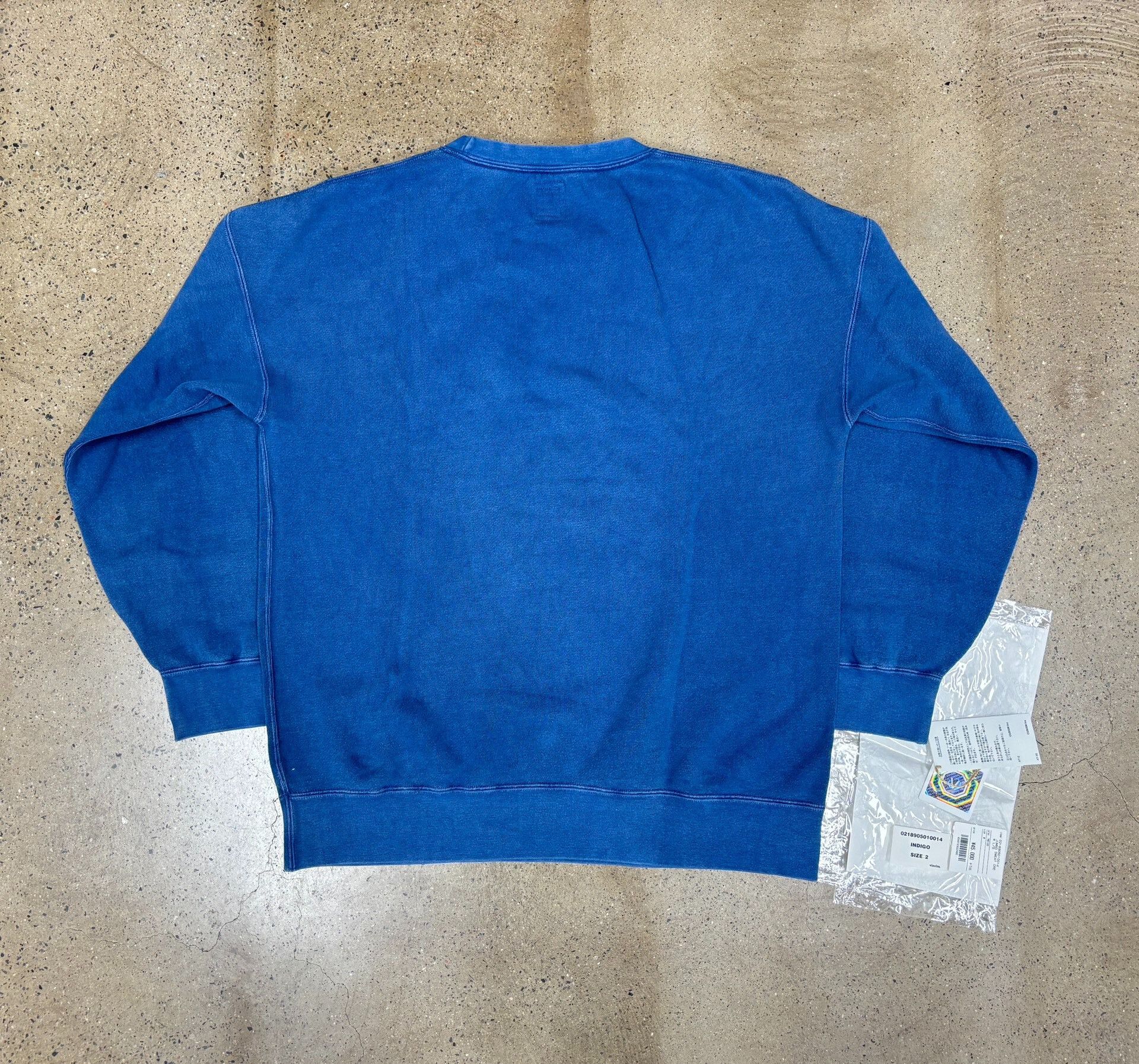 Visvim Visvim 18 ICT Jumbo Sweat Indigo Size US M / EU 48-50 / 2 - 2 Thumbnail