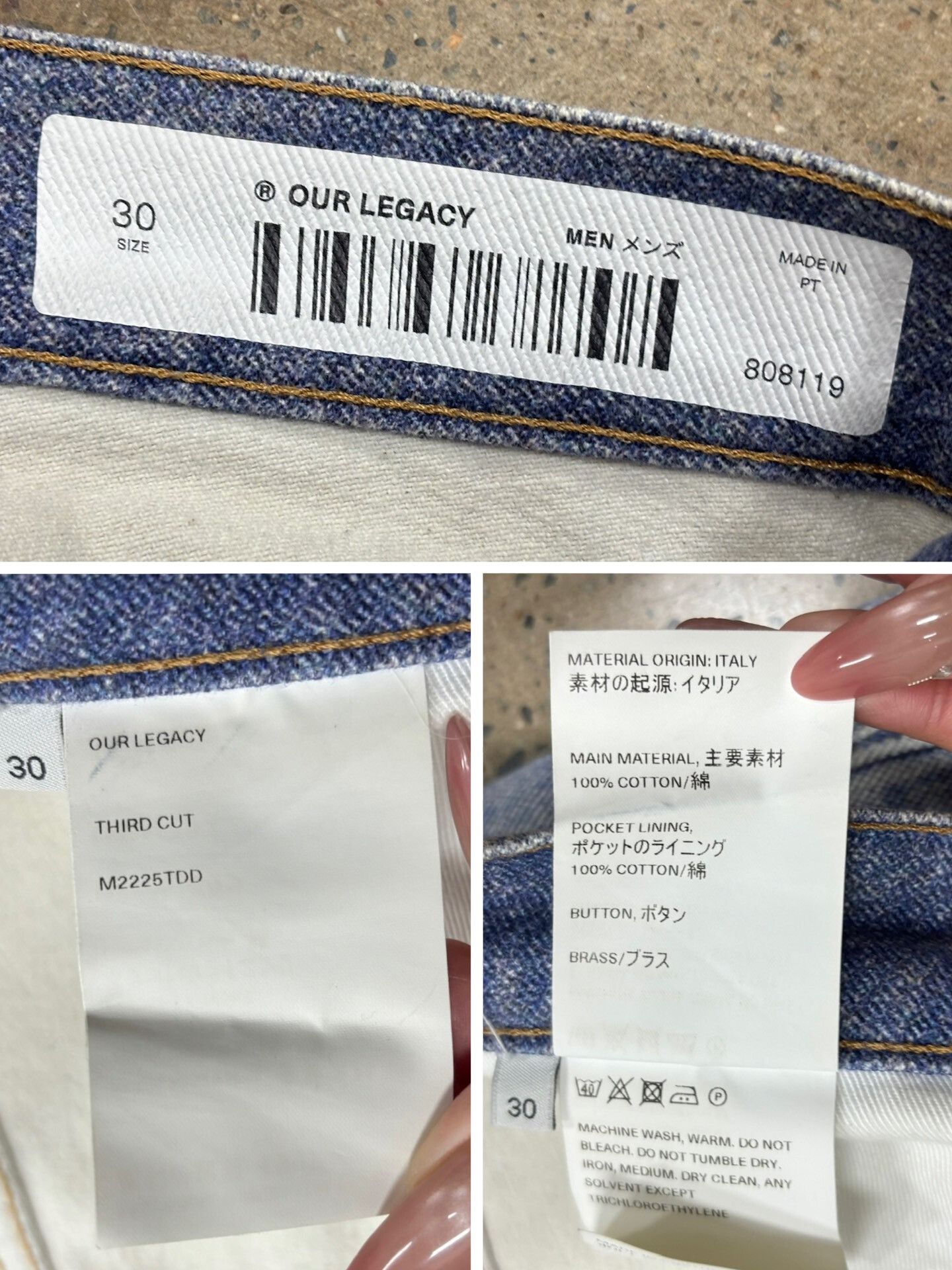 Our Legacy OUR LEGACY Third Cut Jeans Size US 30 / EU 46 - 9 Thumbnail