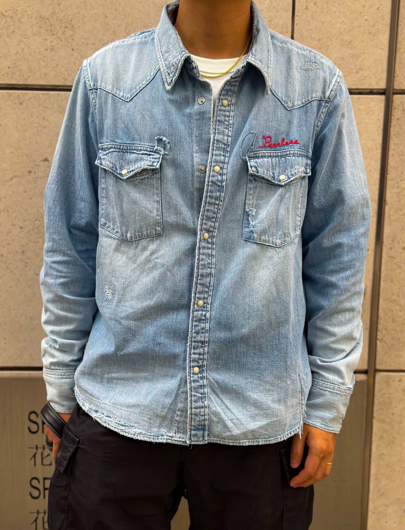 Visvim VISVIM Social Sculpture Shirt Crash Size US L / EU 52-54 / 3 - 4 Thumbnail