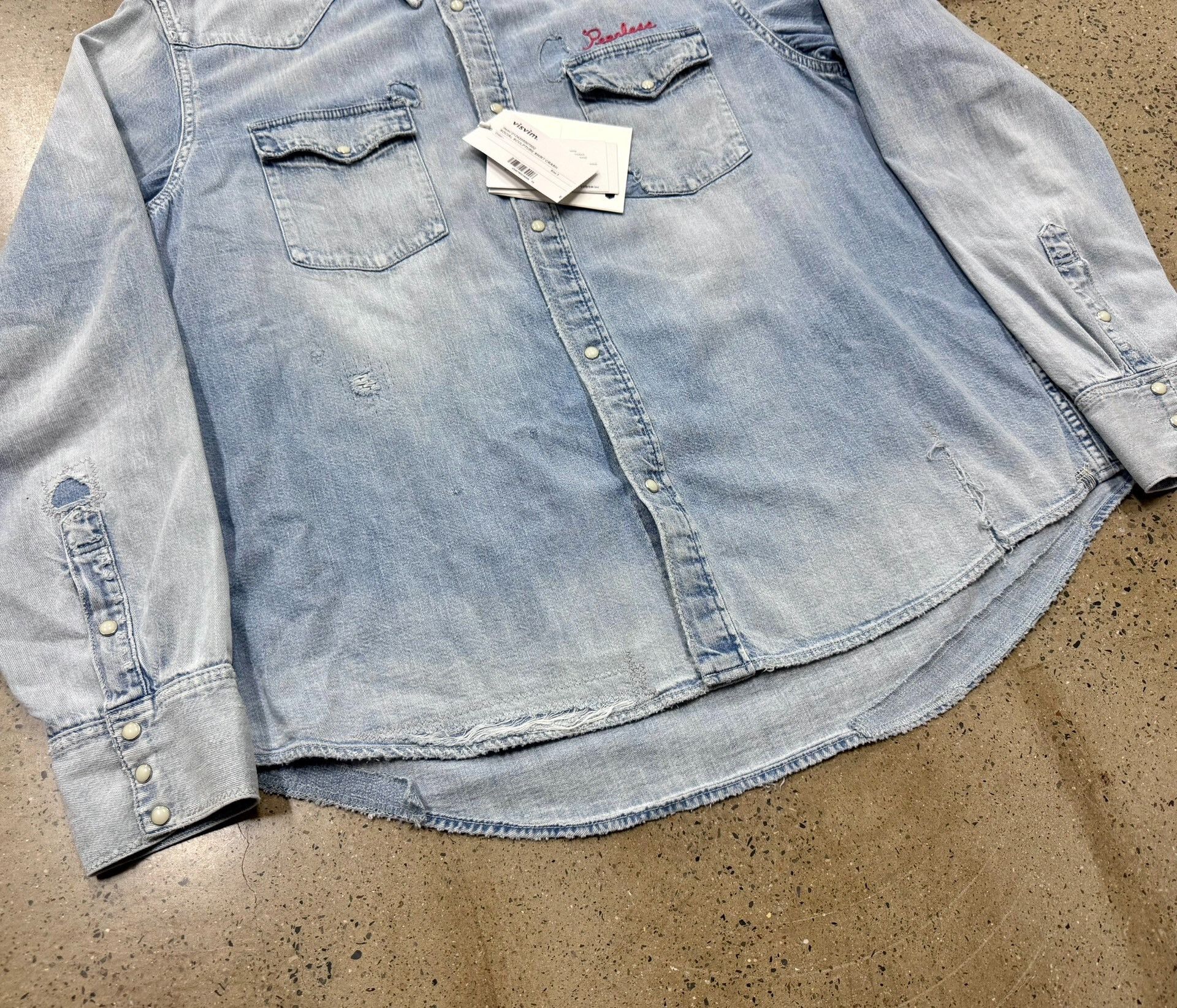Visvim VISVIM Social Sculpture Shirt Crash Size US L / EU 52-54 / 3 - 8 Thumbnail