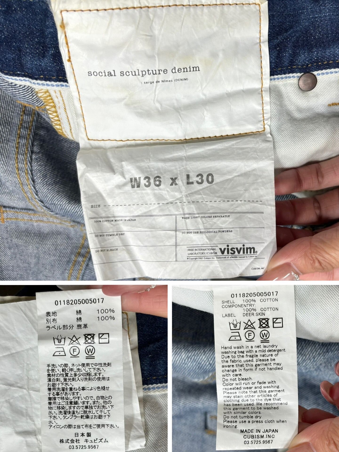 Visvim Visvim Social Sculpture 03D12 Jeans Size US 36 / EU 52 - 9 Thumbnail