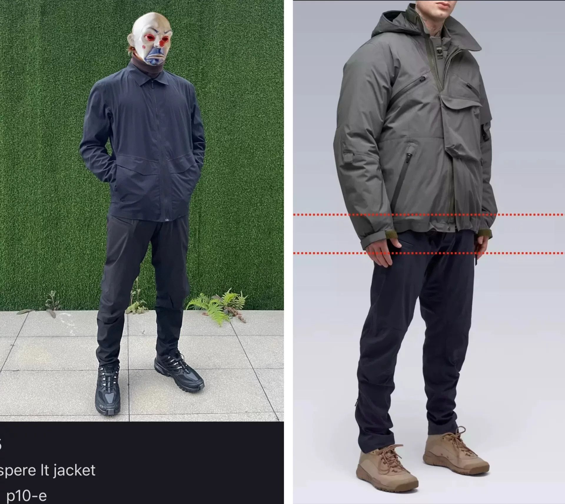 Acronym Acronym P10-E Cargo Pants S Navy Size US 26 / EU 42 - 3 Thumbnail