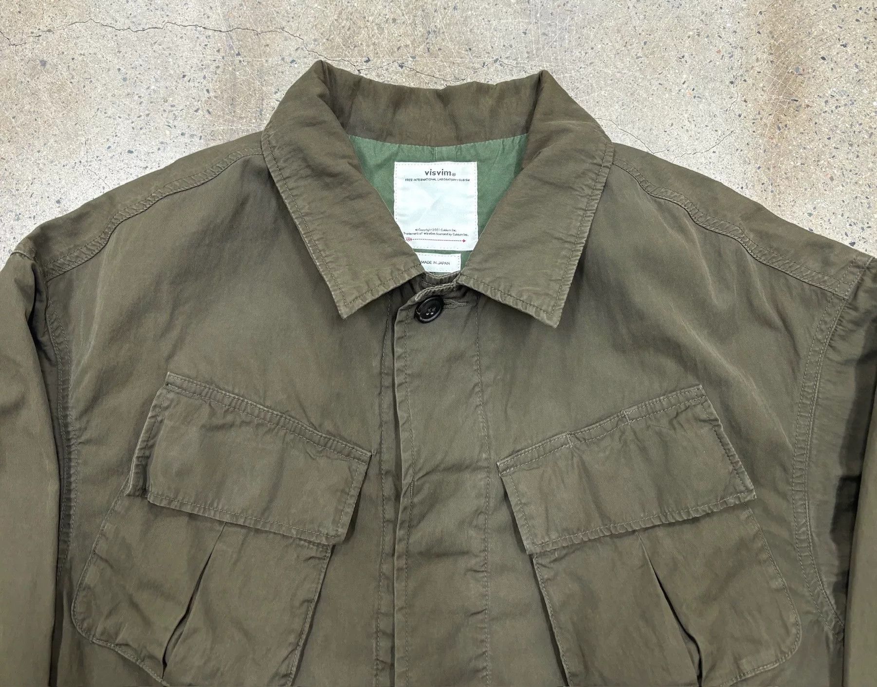 Visvim Visvim 22SS Tropical Combat M43 Jacket Size US M / EU 48-50 / 2 - 7 Thumbnail