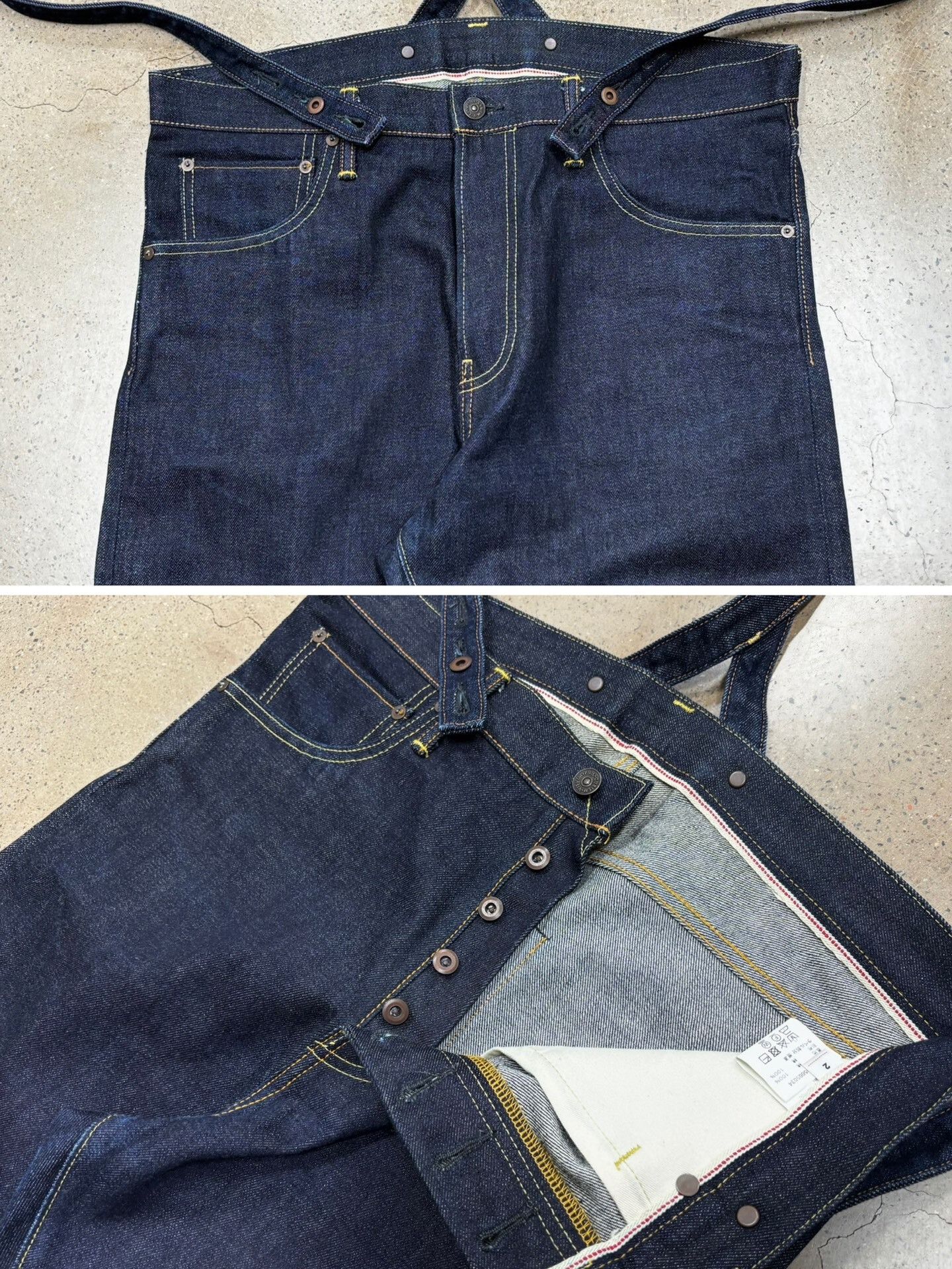 Visvim Visvim 19AW Traveller Braces Pants Unwashed Size US 26 / EU 42 - 5 Thumbnail