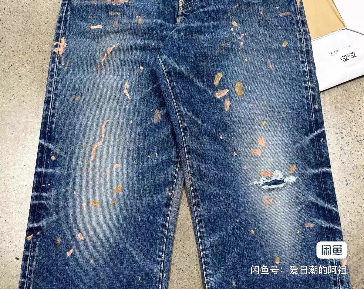 Visvim Visvim Social Sculpture Wide Damaged Jeans Size US 32 / EU 48 - 5 Thumbnail