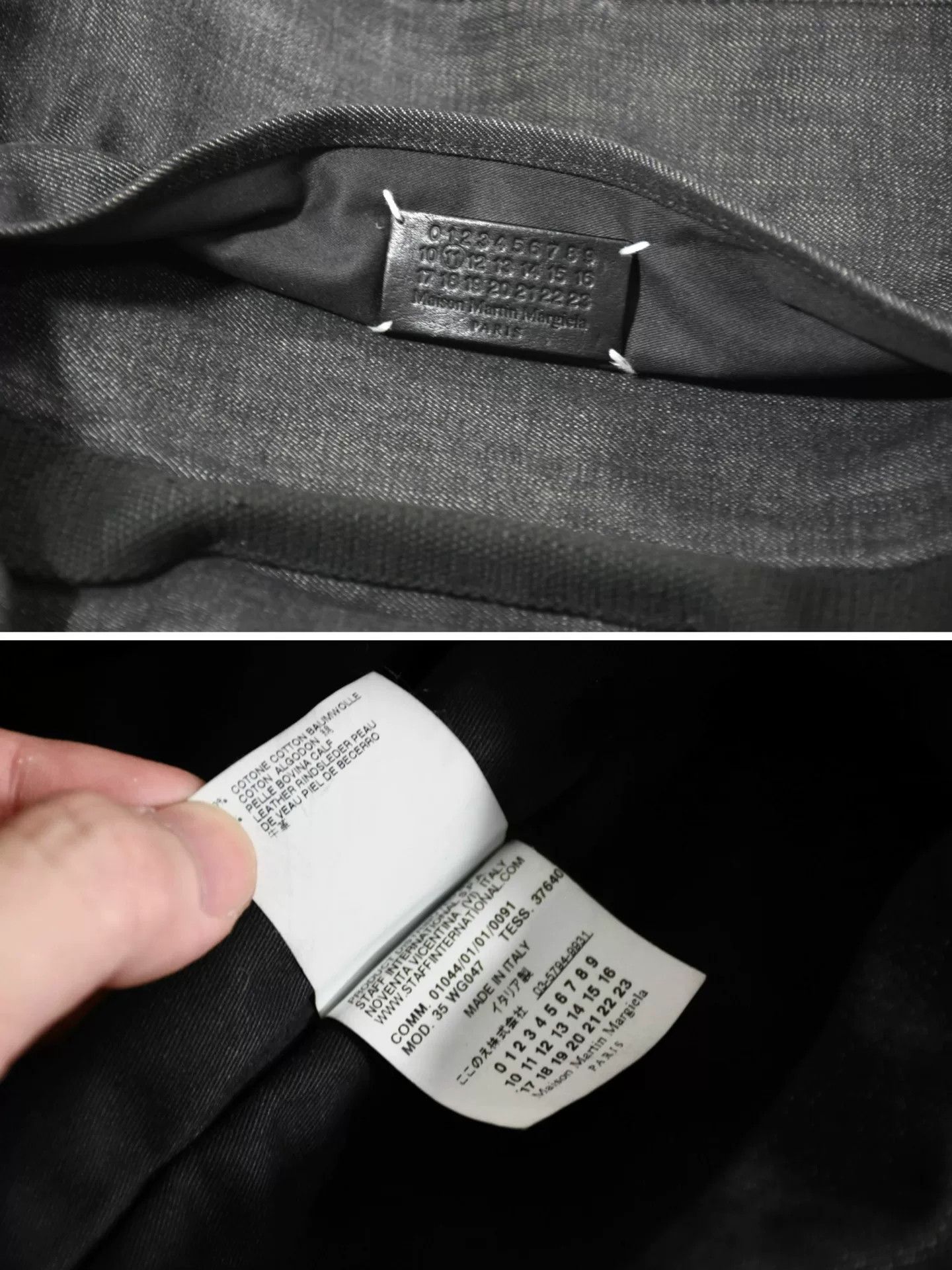Maison Margiela Maison Margiela Deconstructed Patchwork Messenger Bag Size ONE SIZE - 9 Thumbnail