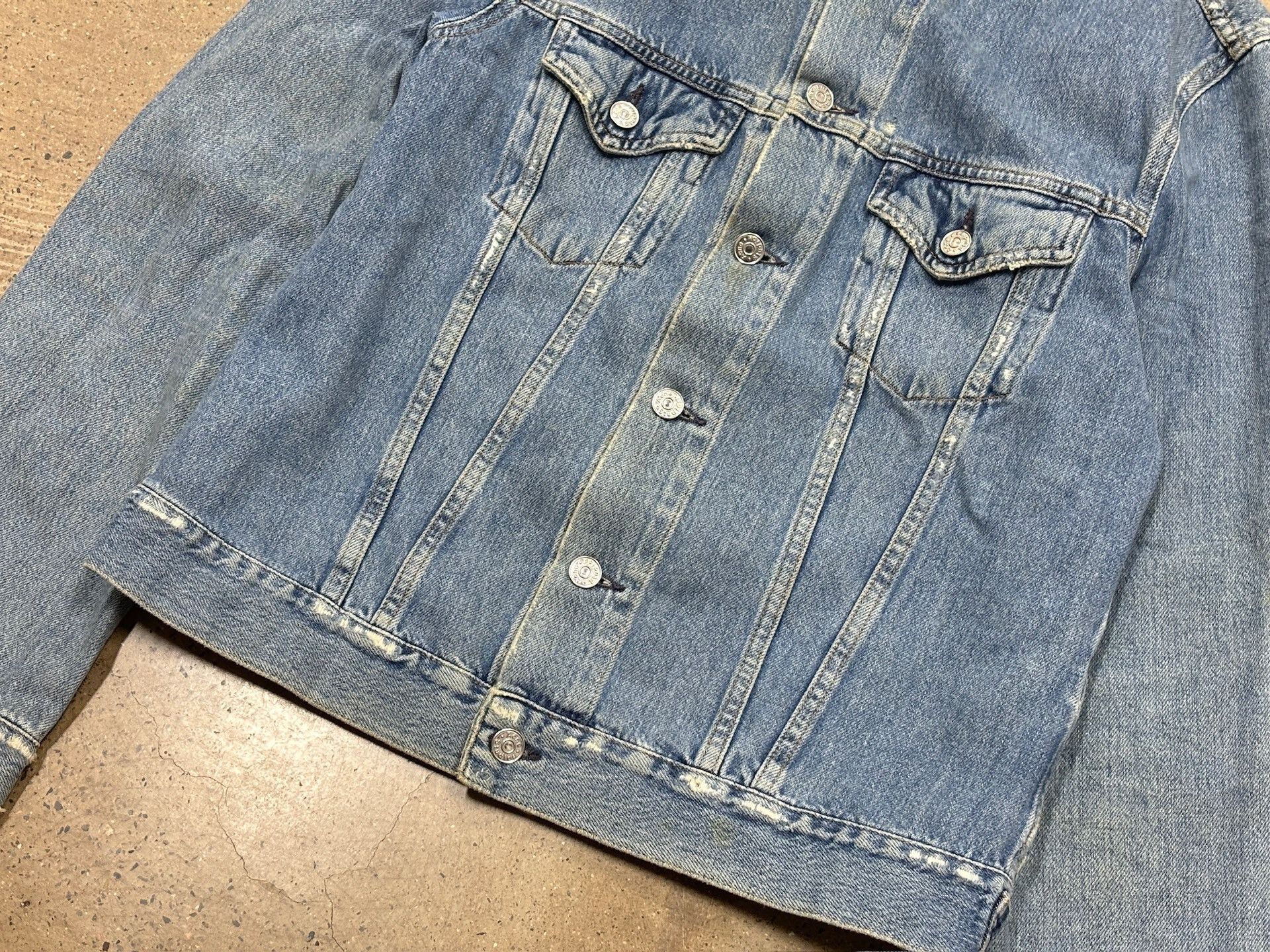 Acne Studios Acne Studios Collarless Denim Jacket Size US M / EU 48-50 / 2 - 7 Thumbnail