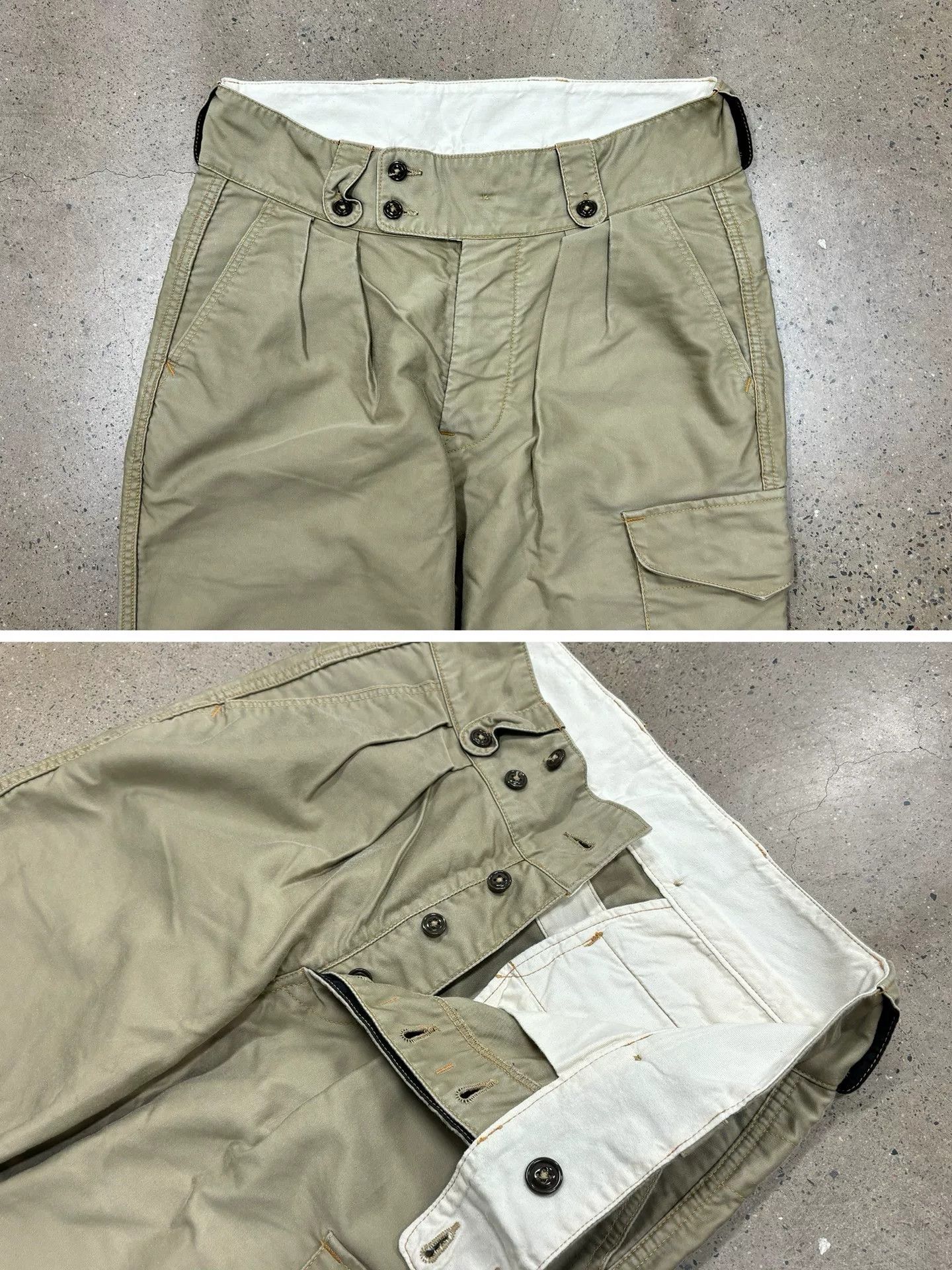 Freewheelers Freewheelers Longshoreman Moleskin Trousers Size US 34 / EU 50 - 3 Thumbnail