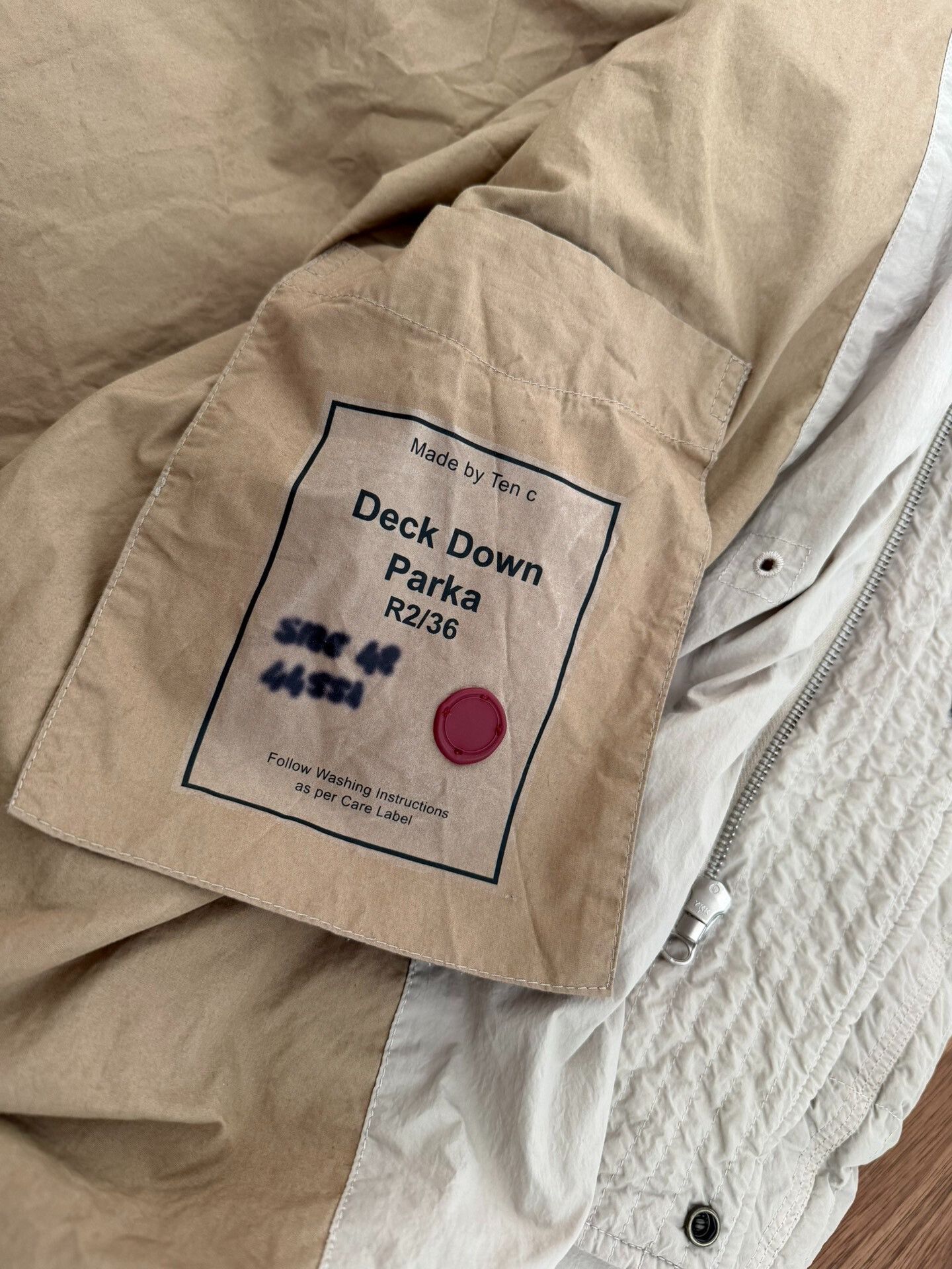 Ten C Ten C Deck Down Parka Jacket Size US M / EU 48-50 / 2 - 4 Thumbnail