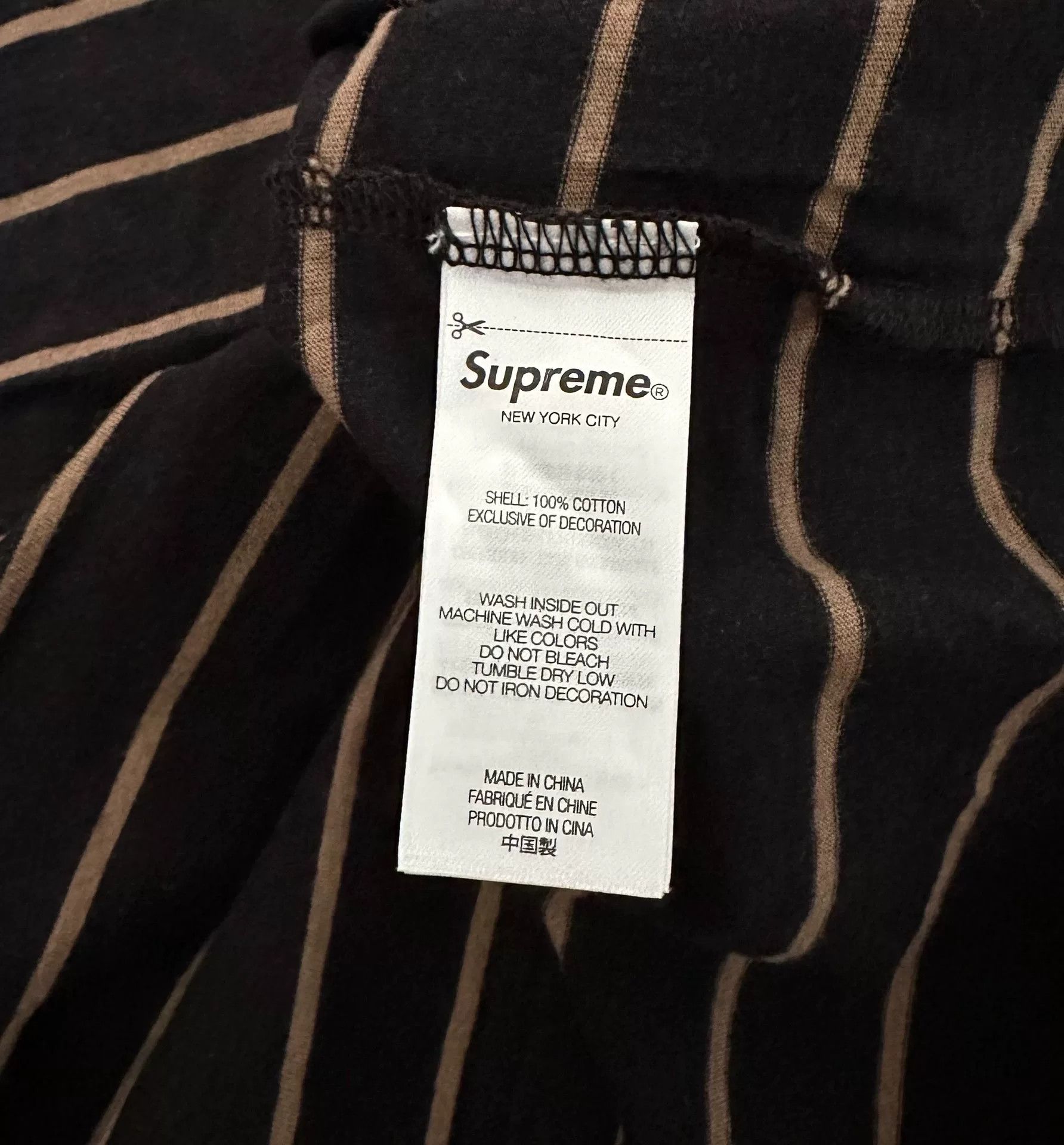 Supreme x Melvins Stripe S/S Polo
