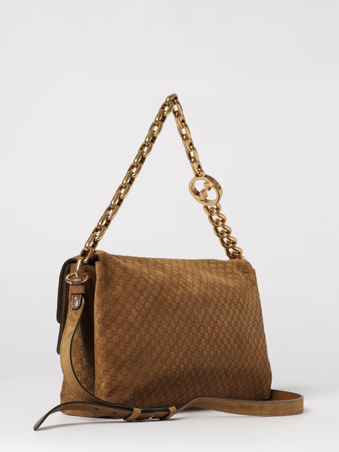Gucci Gucci Shoulder Bag Woman Brown Size ONE SIZE - 3 Thumbnail