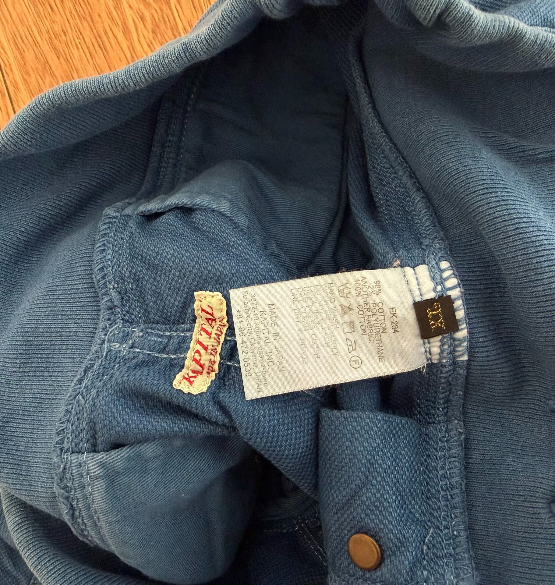 Kapital KAPITAL Vintage Indigo Pants Size US 26 / EU 42 - 3 Thumbnail