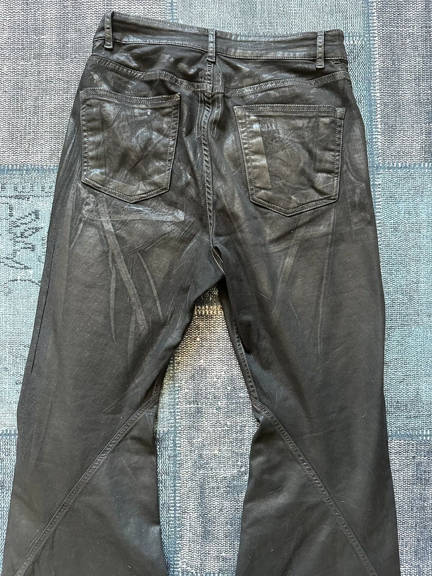 Rick Owens Rick Owens Black Bootcut Jeans Size US 30 / EU 46 - 3 Thumbnail