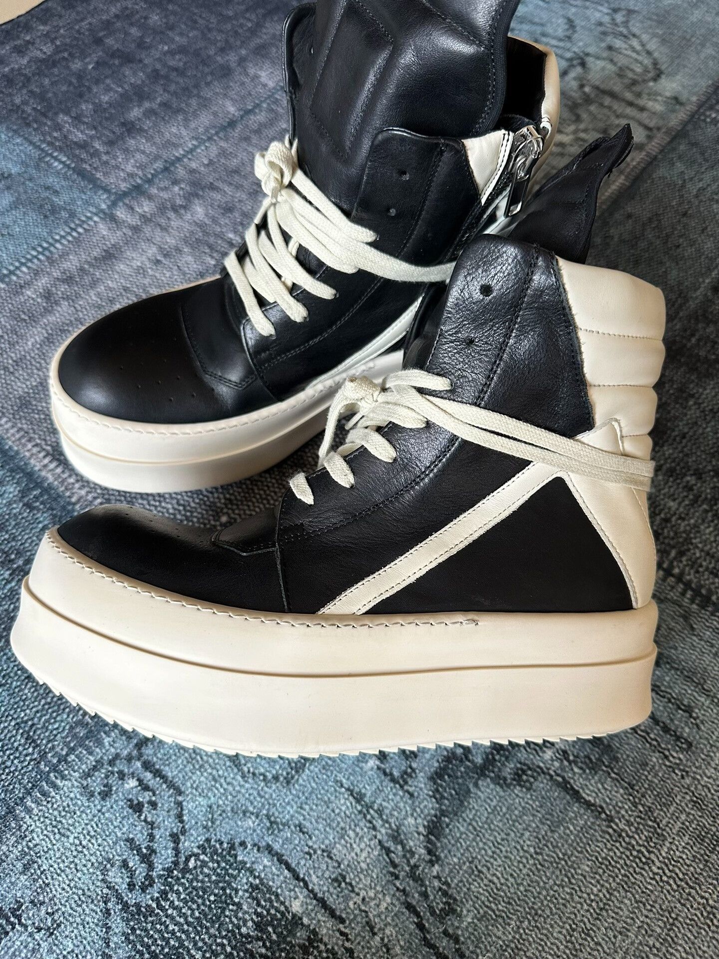Rick Owens Rick Owens Thick Sole Inverted Triangle 41.5 Size US 8.5 / EU 41-42 - 4 Thumbnail