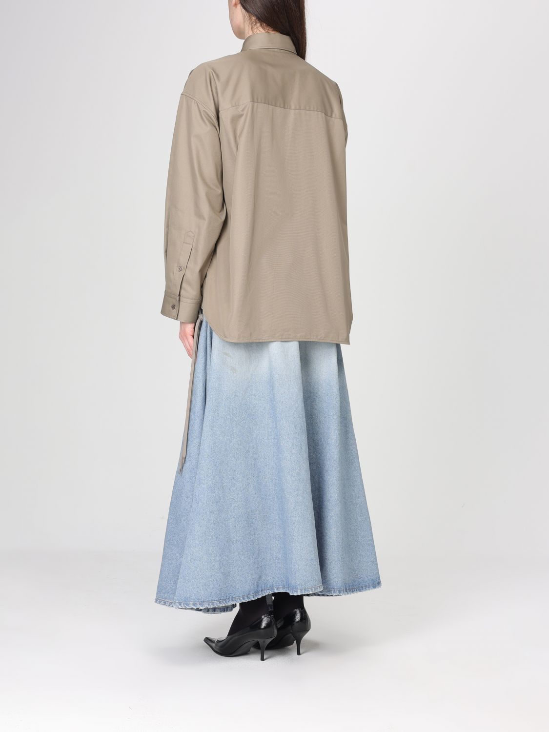 Balenciaga Balenciaga Shirt Woman Sand Size XS / US 0-2 / IT 36-38 - 3 Thumbnail