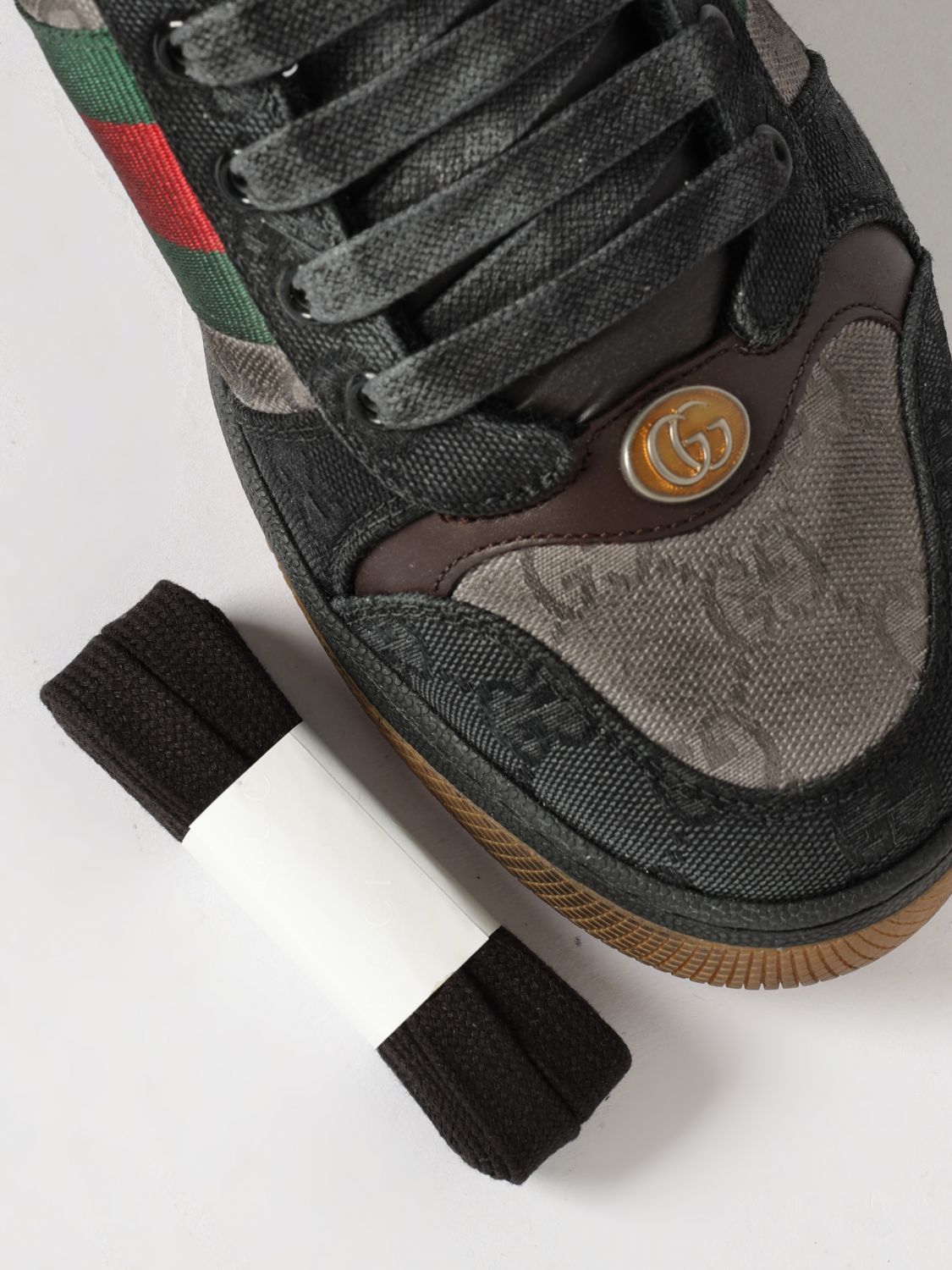 Gucci Gucci Sneakers Men Black Size US 12 / EU 45 - 4 Thumbnail