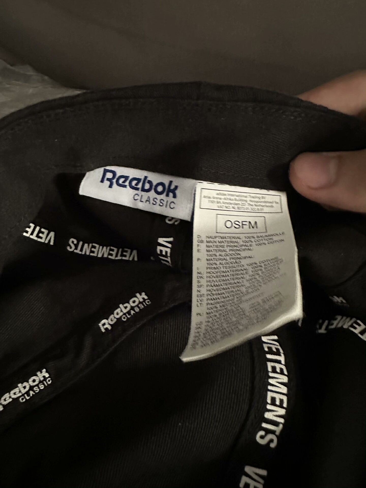 Vetements Vetements 18AW Saturday Distressed Cap Size ONE SIZE - 5 Thumbnail