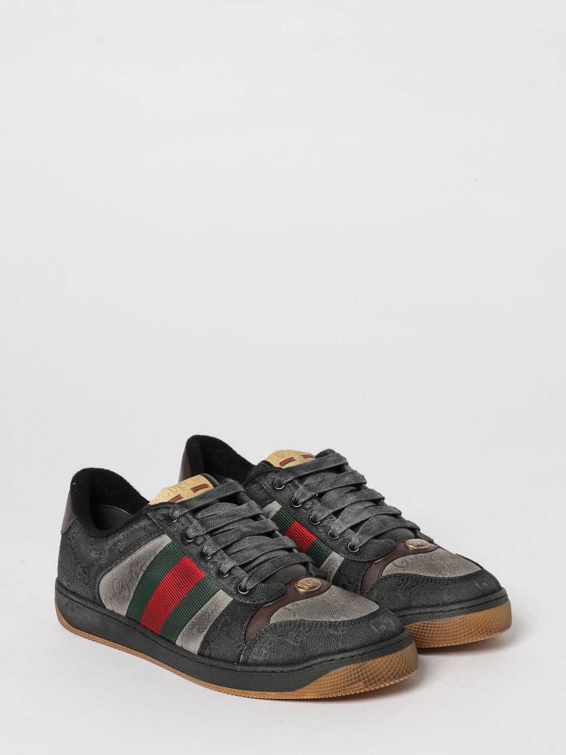 Gucci Gucci Sneakers Men Black Size US 9 / EU 42 - 2 Thumbnail