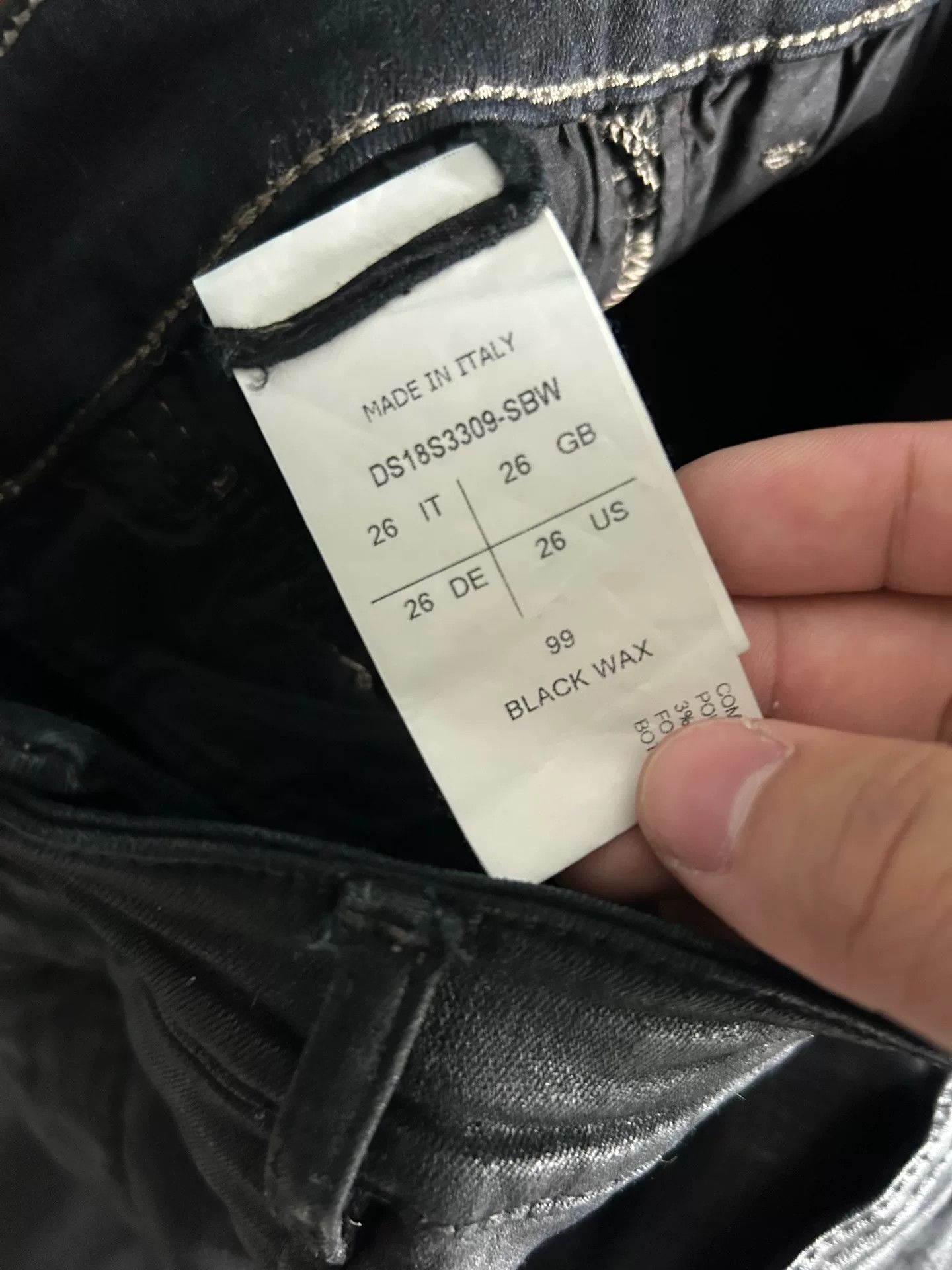 Rick Owens Rick Owens Waxed Wide-Leg Pants Size 26" / US 2 / IT 38 - 5 Thumbnail