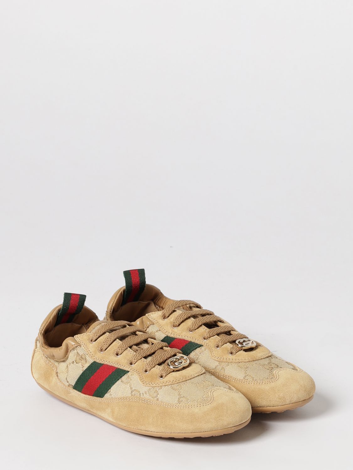 Gucci Gucci Sneakers Woman Beige Size US 9 / IT 39 - 2 Thumbnail