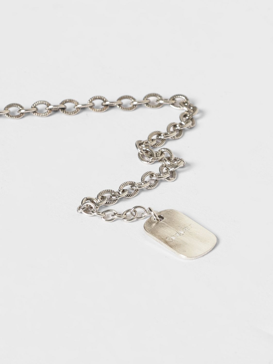 Saint Laurent Paris Saint Laurent Jewel Men Silver Size ONE SIZE - 3 Thumbnail
