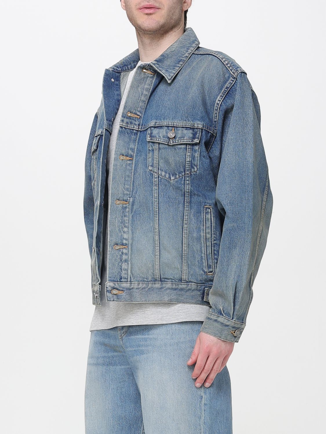 Saint Laurent Paris Saint Laurent Jacket Men Blue Size US L / EU 52-54 / 3 - 4 Thumbnail