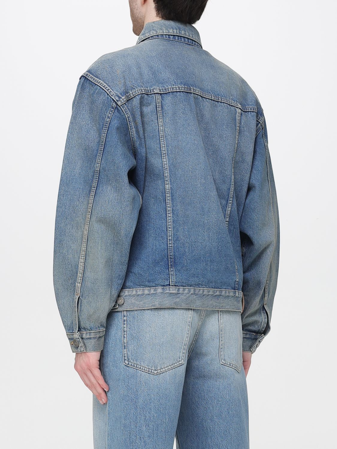 Saint Laurent Paris Saint Laurent Jacket Men Blue Size US XXL / EU 58 / 5 - 3 Thumbnail