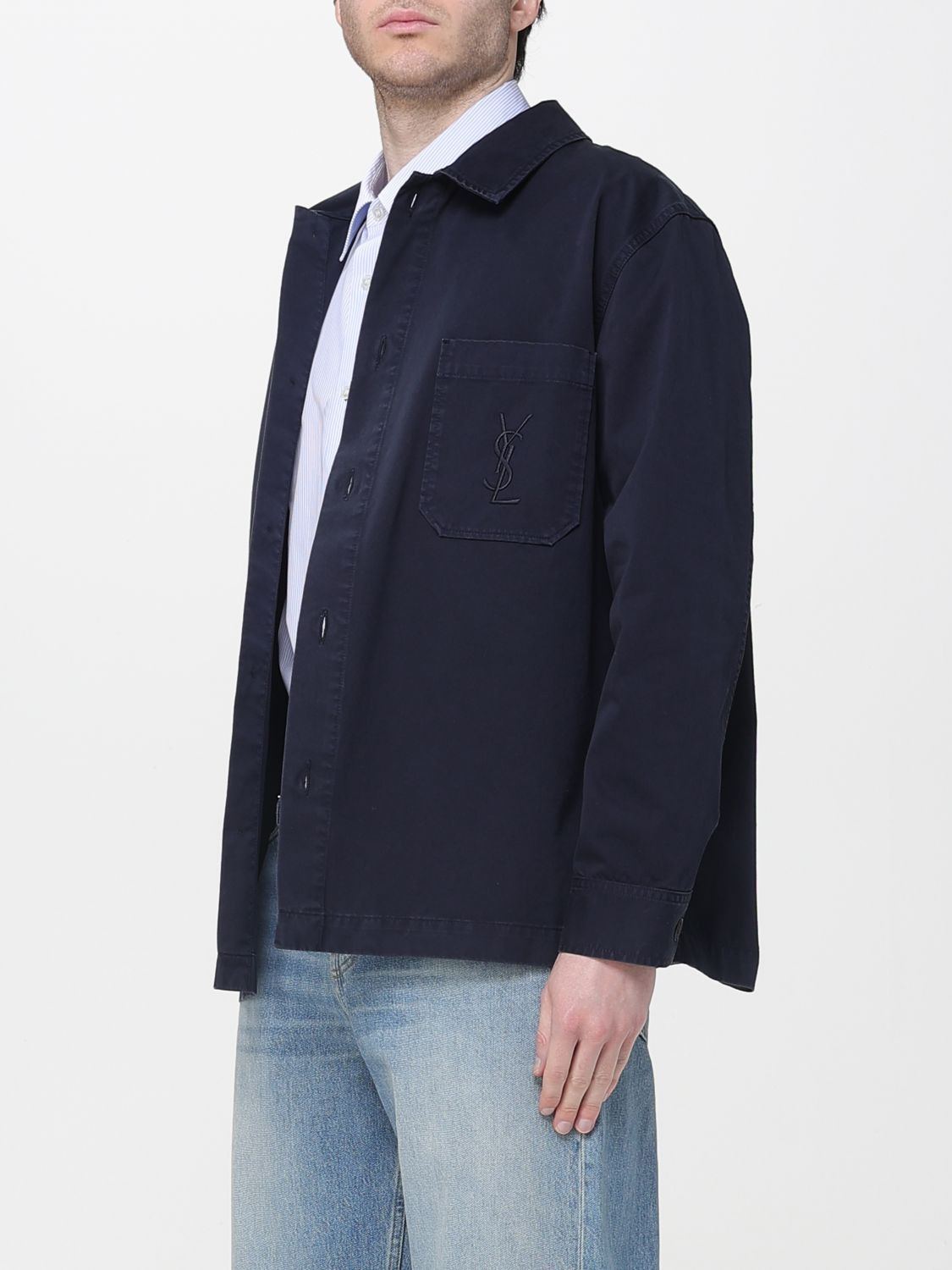 Saint Laurent Paris Saint Laurent Jacket Men Navy Size US S / EU 44-46 / 1 - 4 Thumbnail