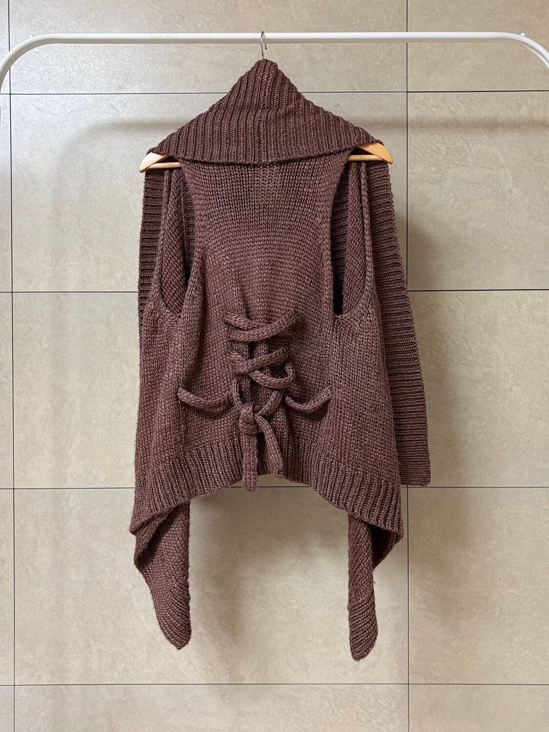 Ann Demeulemeester Ann Demeulemeester Knit Coat Size XS / US 0-2 / IT 36-38 - 2 Thumbnail