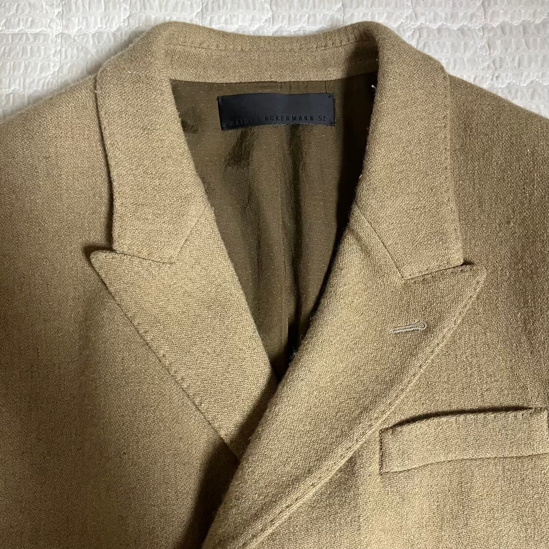 Haider Ackermann Haider Ackermann Vintage Wool Jacket Size US L / EU 52-54 / 3 - 4 Thumbnail