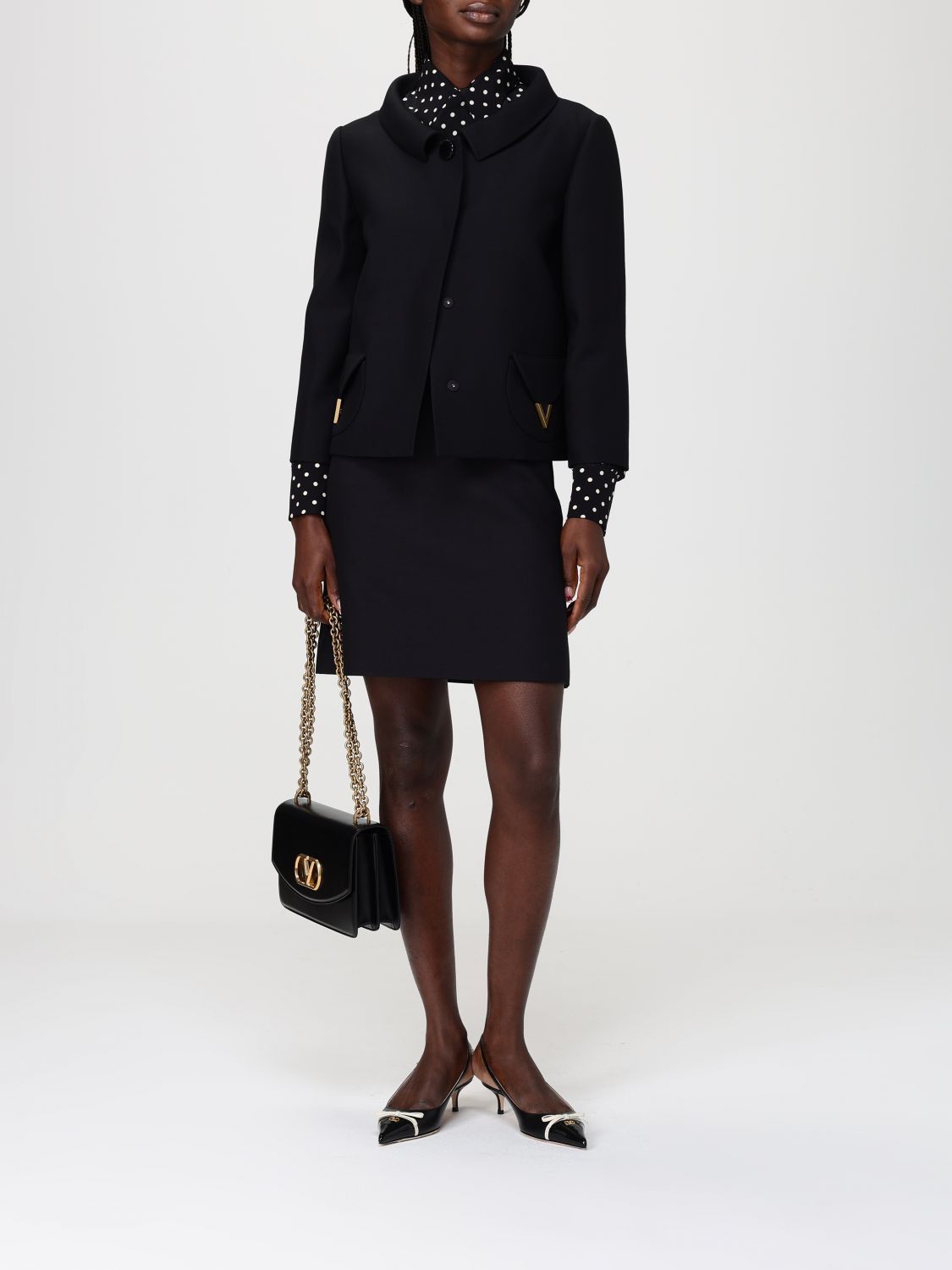 Valentino Valentino Shirt Woman Black Size XL / US 12-14 / IT 48-50 - 2 Thumbnail